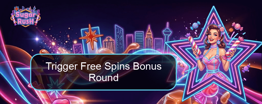 Sugar Rush Trigger Free Spins Bonus Round